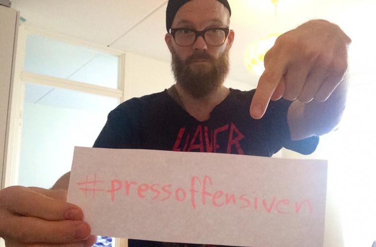 David Sandström Refused #pressoffensiven